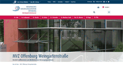 Desktop Screenshot of mvz-offenburg.de