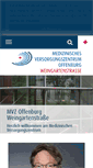 Mobile Screenshot of mvz-offenburg.de